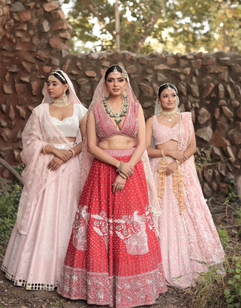 GULAABI LEHENGA