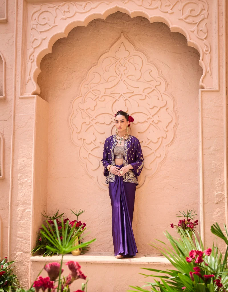 Aafri Skirt Set By Manvi Kapoor B