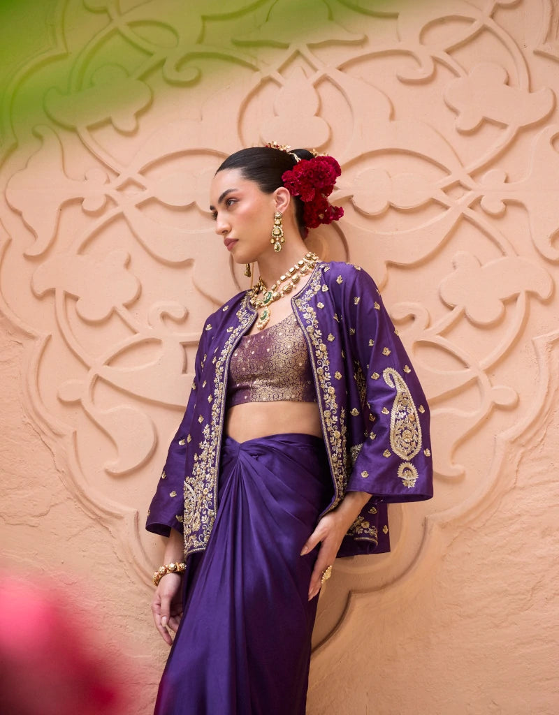 Aafri Skirt Set By Manvi Kapoor C