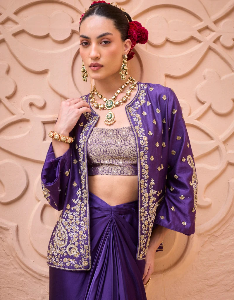 Aafri Skirt Set By Manvi Kapoor E