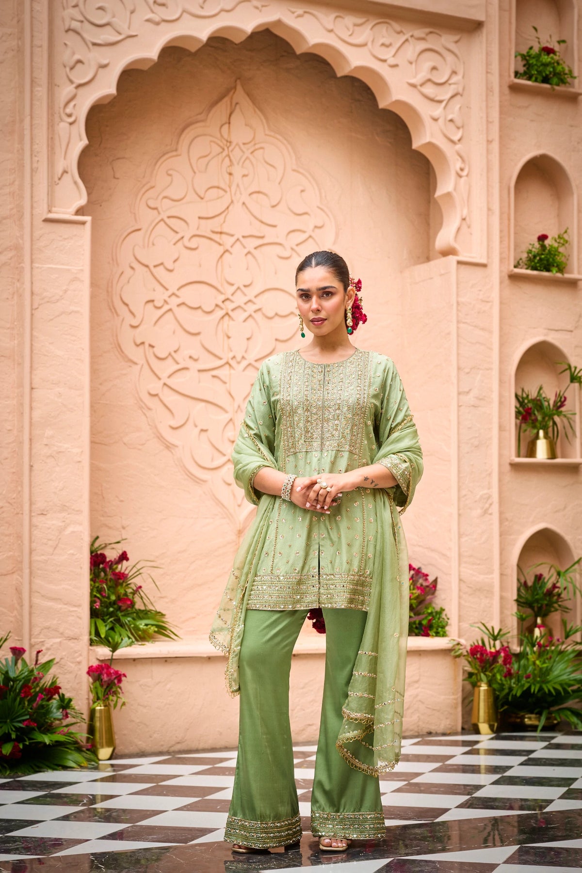 Dil Bell Bottom Set By Manvi Kapoor A