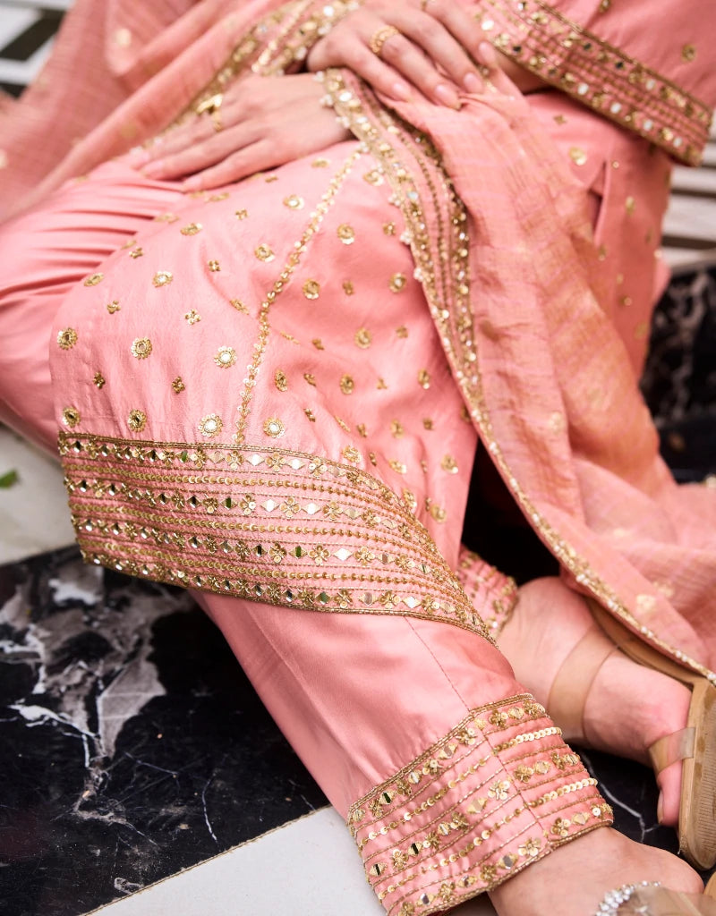 Dilruba Bell Bottom Set By Manvi Kapoor J