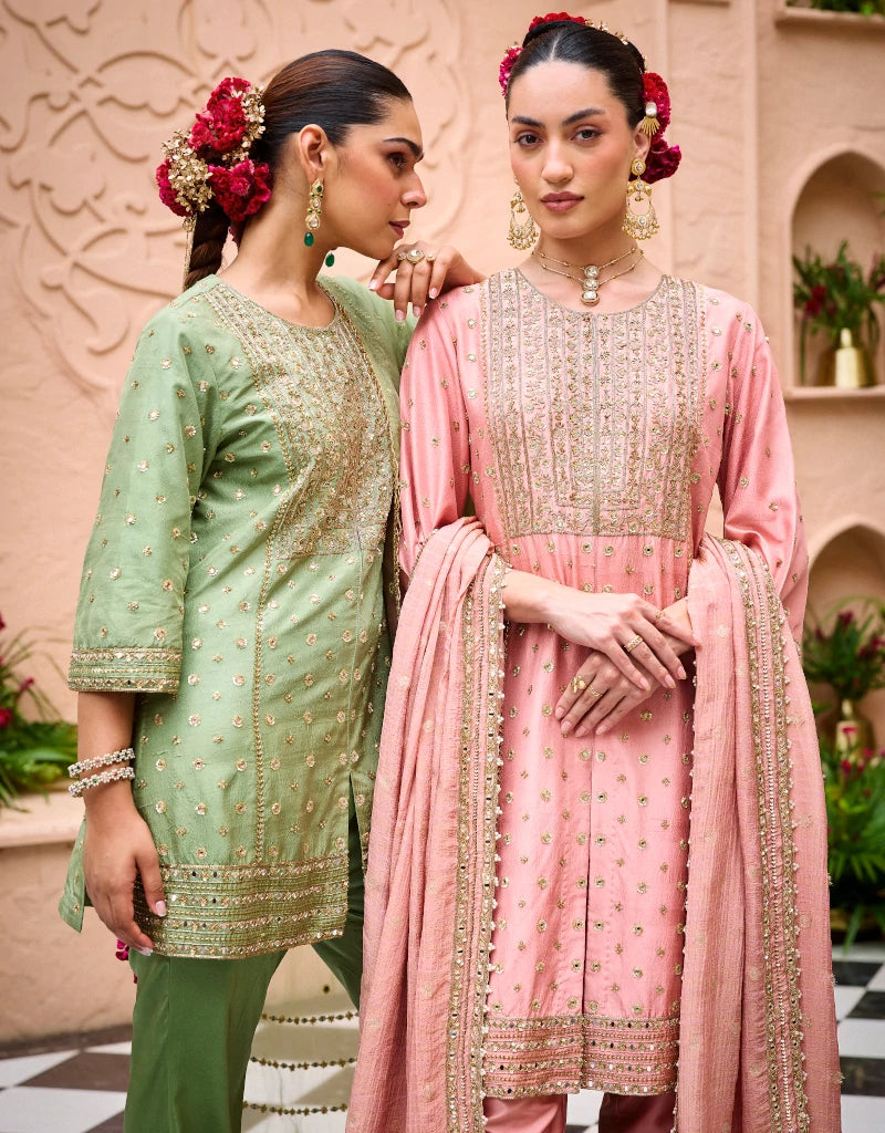 Dilruba Bell Bottom Set By Manvi Kapoor B