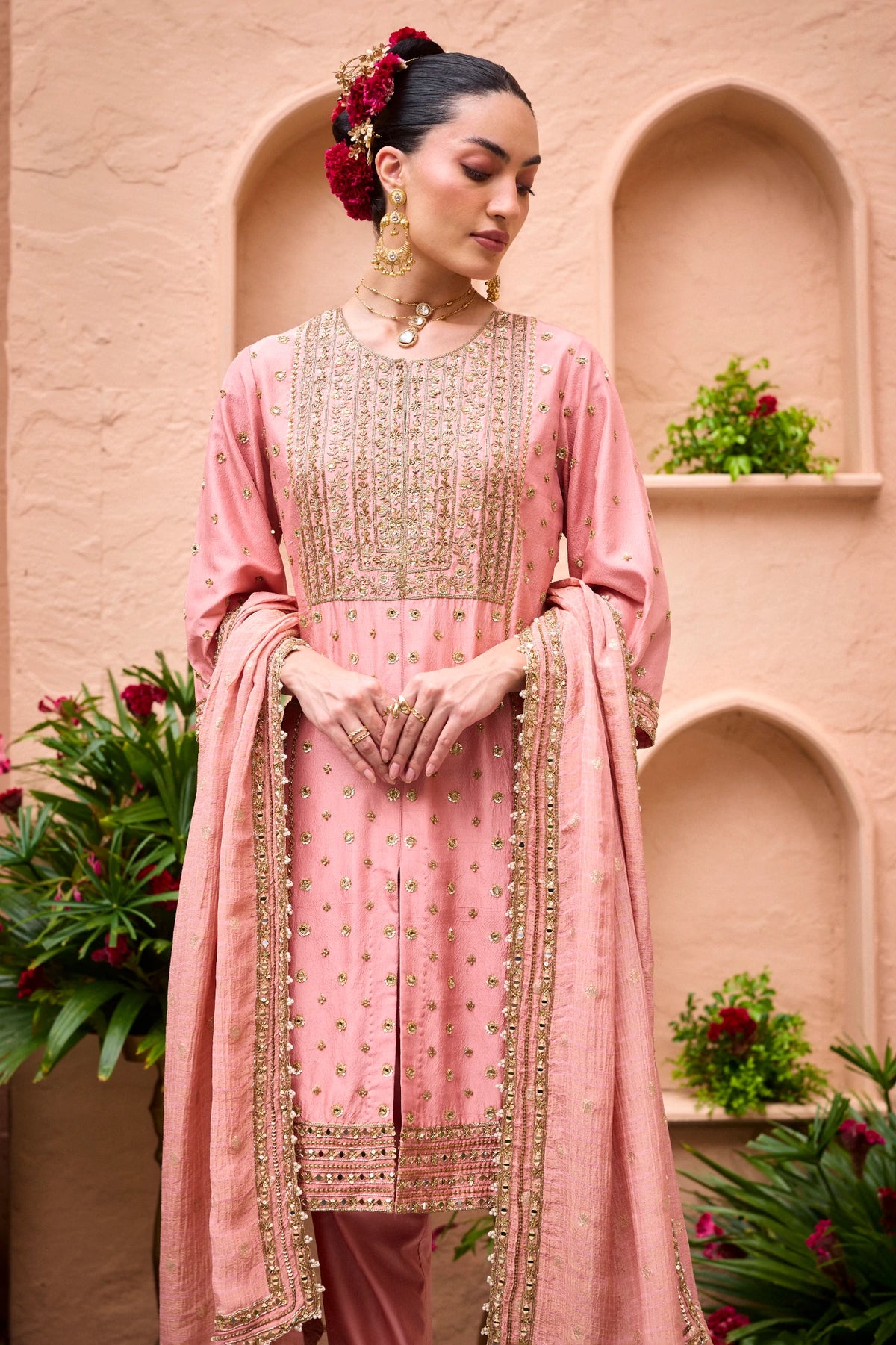 Dilruba Bell Bottom Set By Manvi Kapoor A
