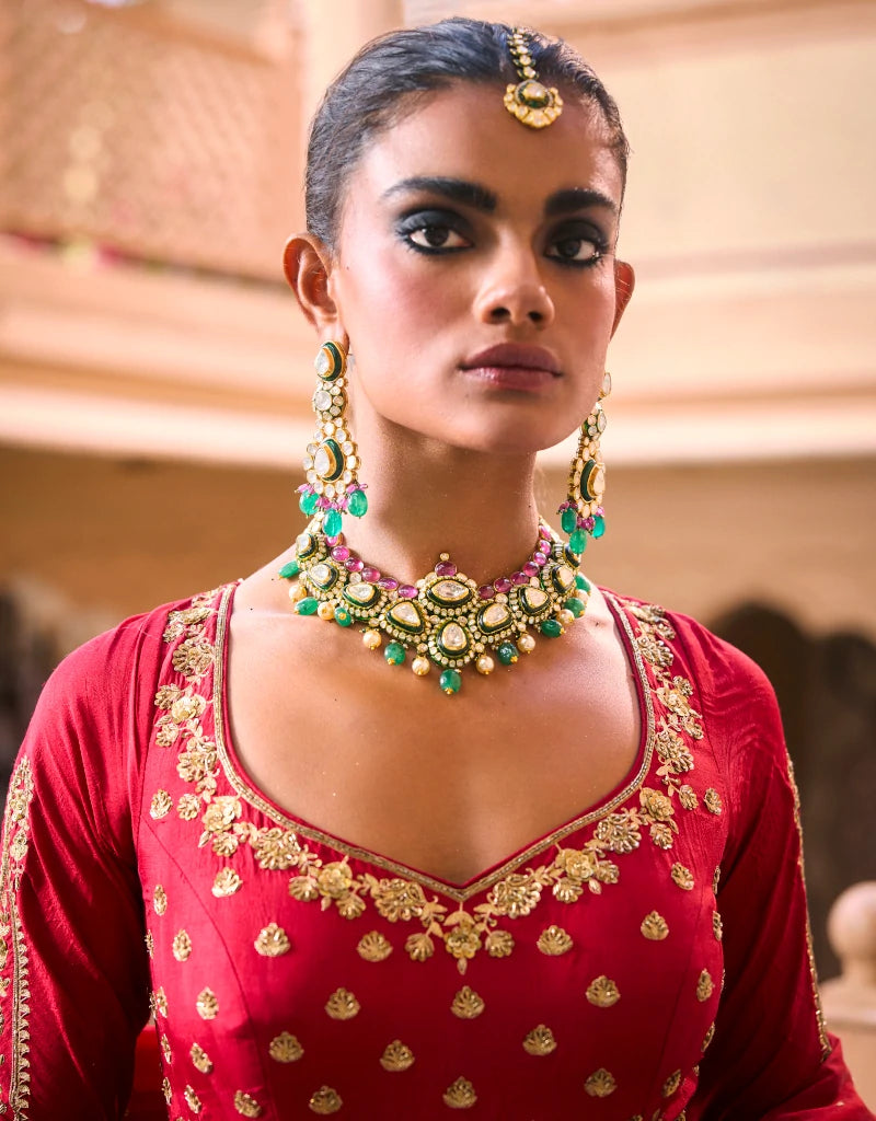 Khubsoorat Anarkali Set By Manvi Kapoor D