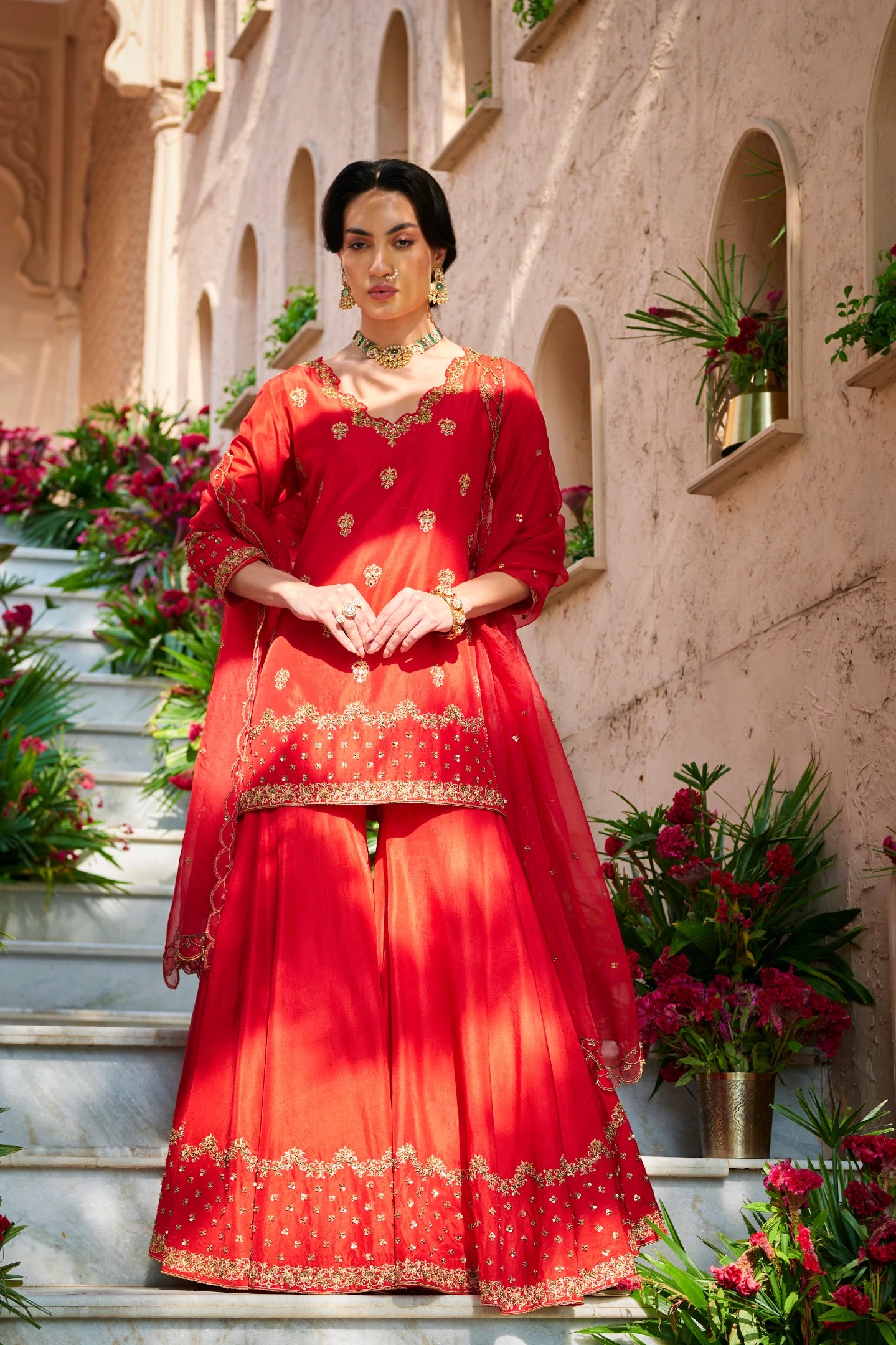 Khwaab Gharara Set By Manvi Kapoor A