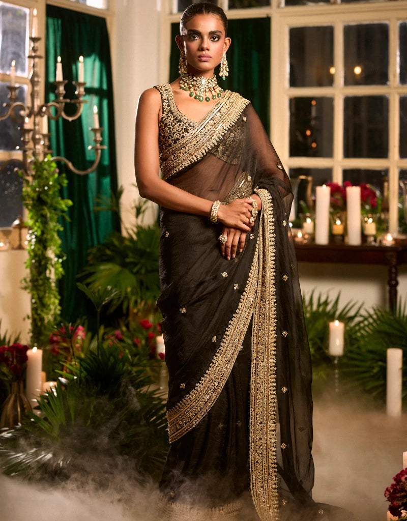 Raat Ki Rani Saree Set By Manvi Kapoor B