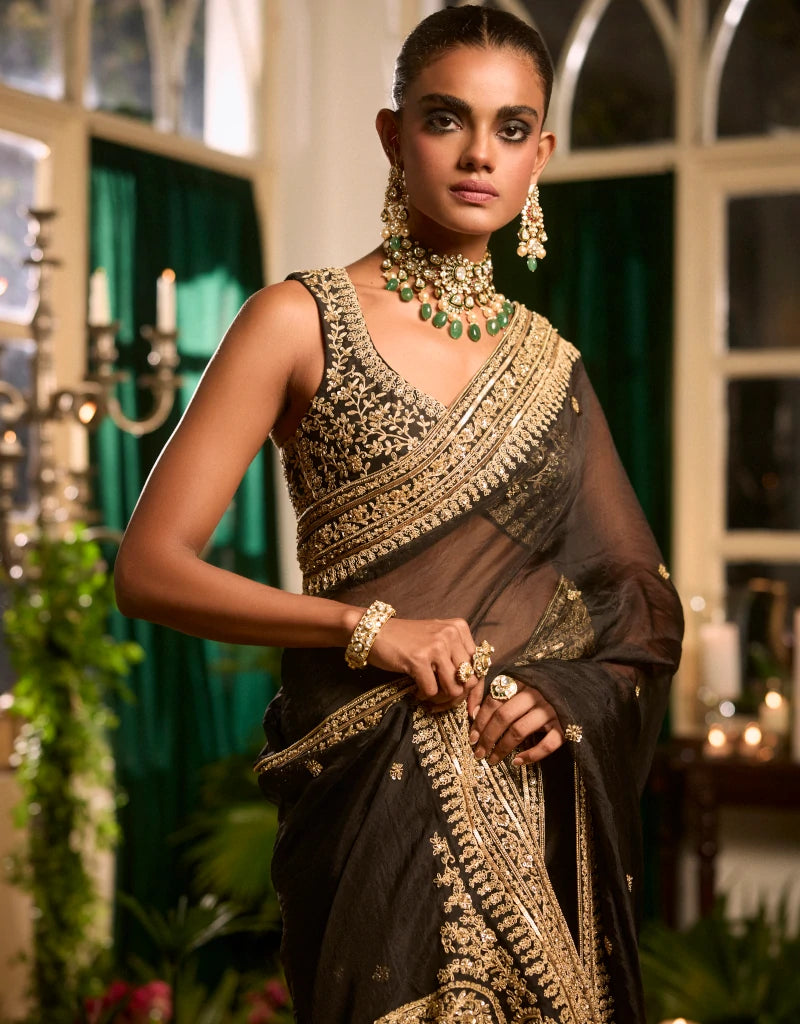 Raat Ki Rani Saree Set By Manvi Kapoor C