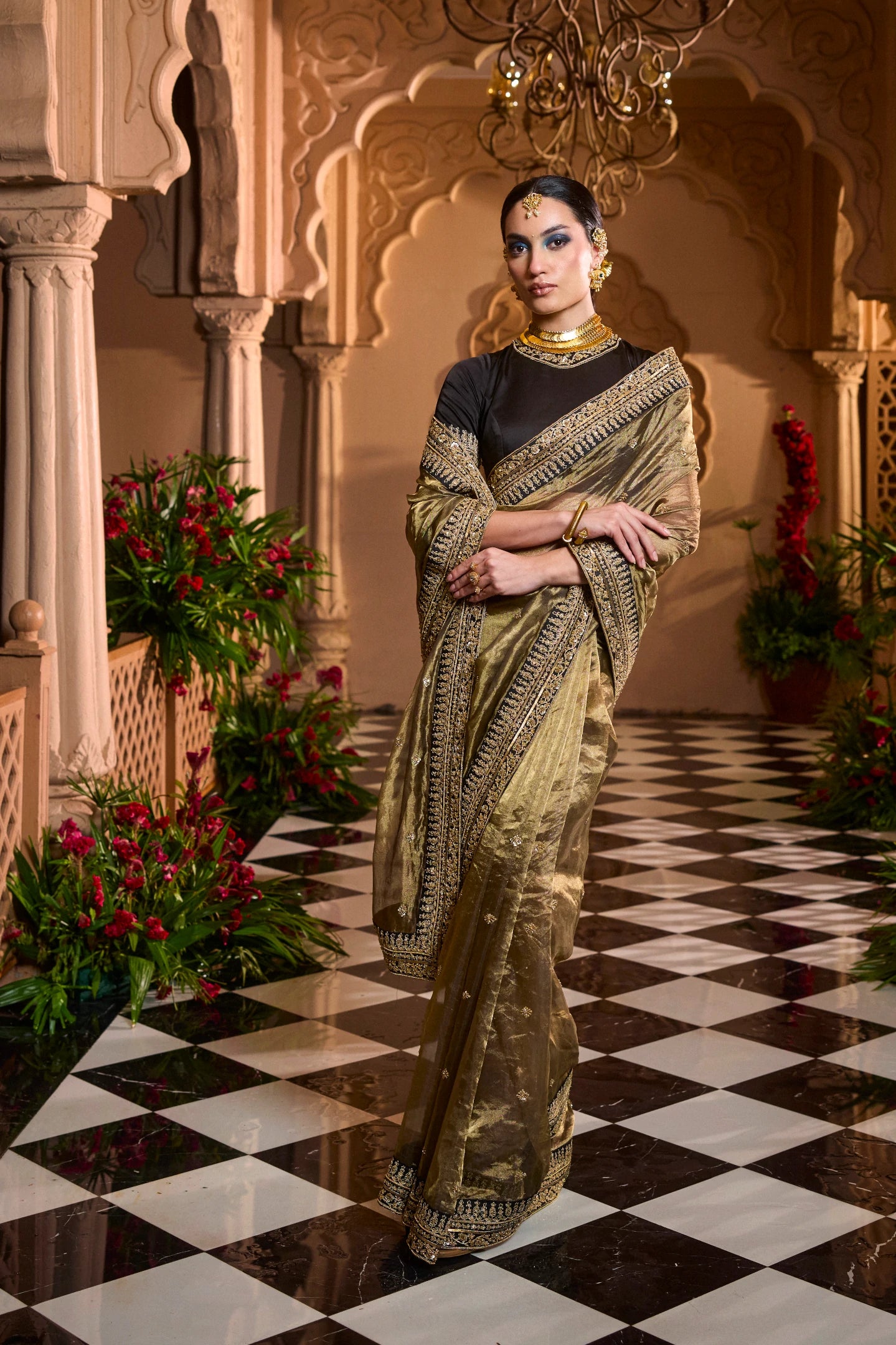 Seher Saree Set By Manvi Kapoor A