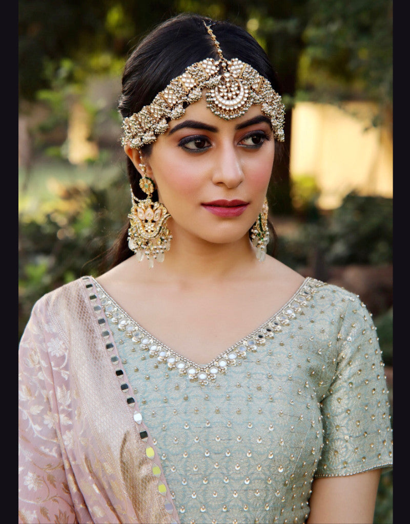 Manvi-Kapoor-Zuhur Collection-Bageecha-Lehenga-Ethnic-Indian-Womenswear