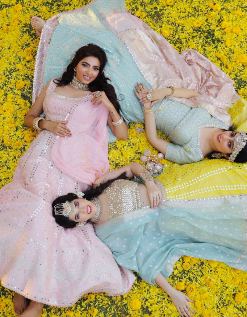 Manvi-Kapoor-Zuhur Collection-Bageecha-Lehenga-Ethnic-Indian-Womenswear