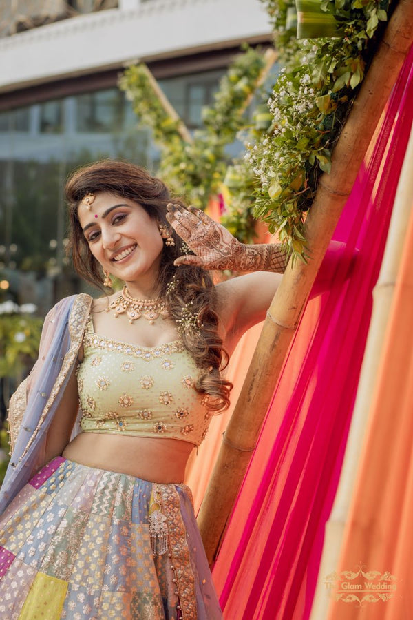 RAINBOW LEHENGA - Manvi Kapoor