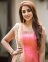 Manvi-Kapoor-Celebrity-Musskan-Sethi-wearing-Peach-Garara-Set-Ethnic-Indian-Womenswear