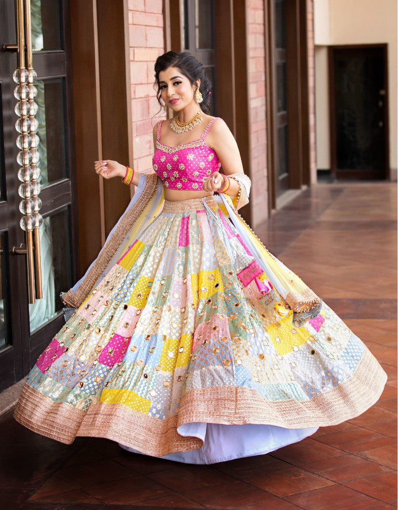 Manvi-Kapoor-Real-Bride-Rainbow-Lehenga-Ethnic-Indian-Womenswear