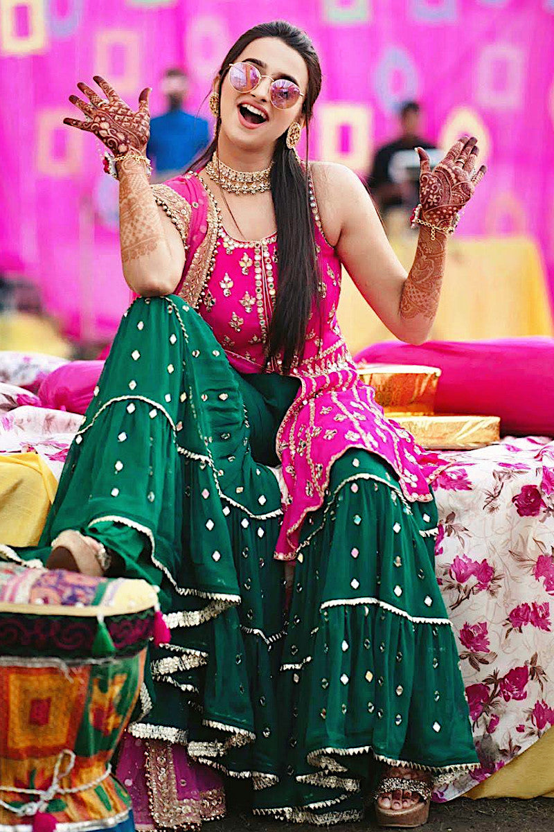 Manvi-Kapoor-Real-Bride-Hot-Pink-Garara-Ethnic-Indian-Womenswear