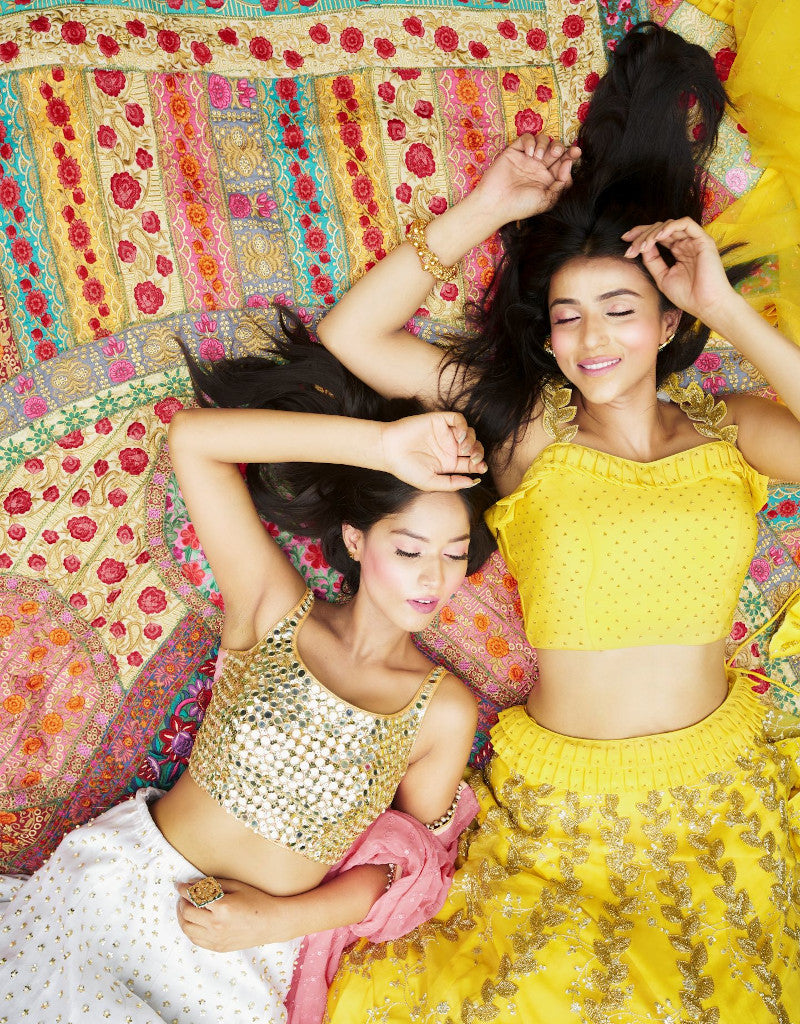 Manvi Kapoor-Real Bride-Blossom Lehenga-Ethnic Indian Womenswear